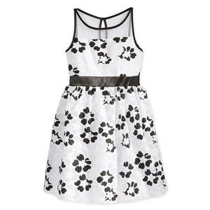 Crystal Doll Girls Black & White Sz-10